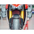 DBK Special Parts (Ducabike) Aluminum Upper Radiator Guard for the Ducati Streetfighter V4 / S